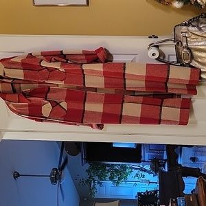 Women's Plaid Coat Tartan Shacket Jacket 2XL Oversized